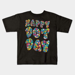 Funny International Dot Day 2022 Colorful Polka Dot Day Kids T-Shirt